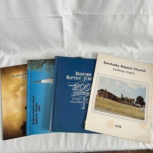 Bedford & Sandusky Baptist Church Anniversary Book Collection 1978-2009